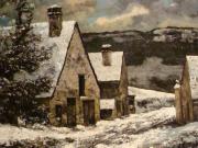 Gustave Courbet Strada di paesi in inverno 1868